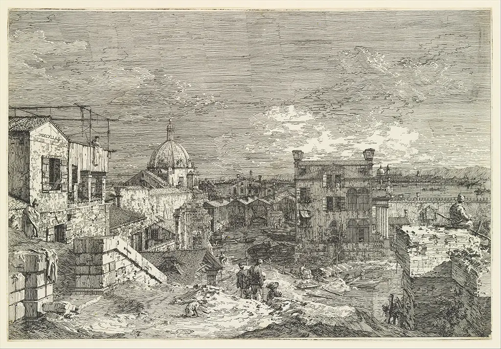 Canaletto Etchings in Detail